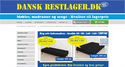 Desktop Screenshot of danskrestlager.dk