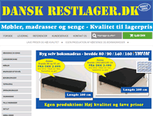 Tablet Screenshot of danskrestlager.dk